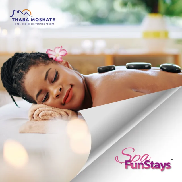 Step into serenity with our Spa FunStay Package, designed for those who crave rest, relaxation, and a touch of indulgence. 

Enjoy a luxurious overnight stay, wake up to a delicious breakfast, and treat yourself to a rejuvenating spa experience, all included in your escape. 
Treat Yourself and get up to 35% OFF!

Package includes:
Accommodation
Breakfast
Spa Voucher

Book now!
#ThabaMoshate #SpaFunStayPackage